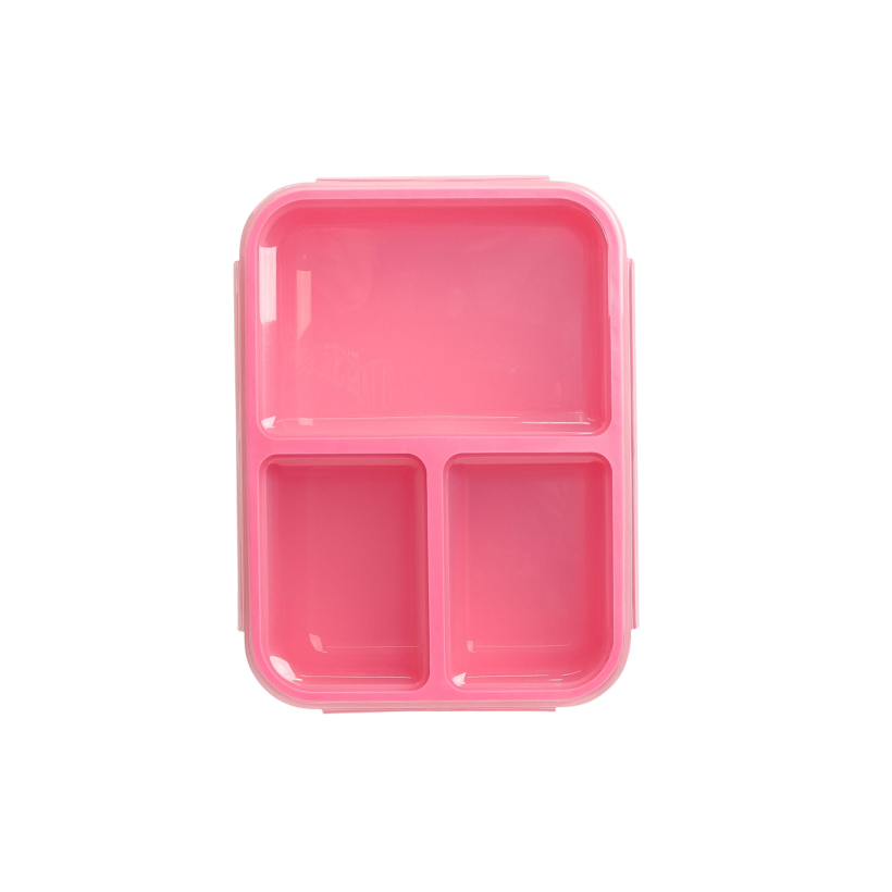 קופסת אוכל מחולקת 1.4 ליטר Bento Box ורוד מבית Decor