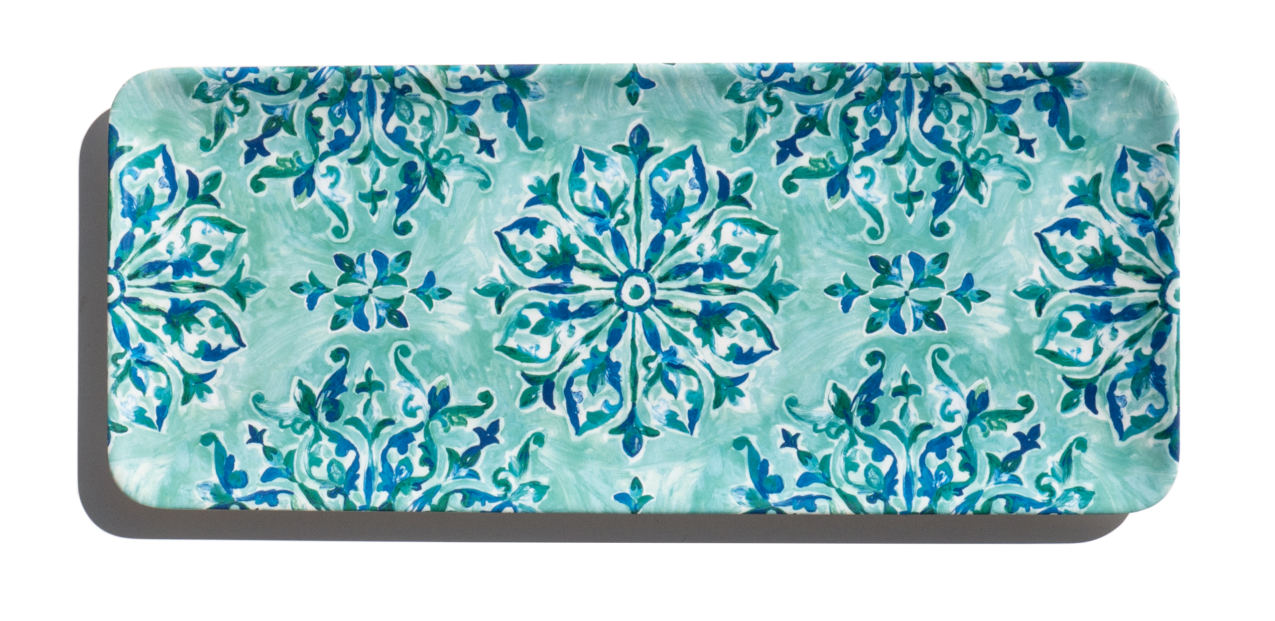 מגש הגשה מלמין ארוך 45.2×19.1 ס״מ מסדרת Côte d’Azur – ABODE